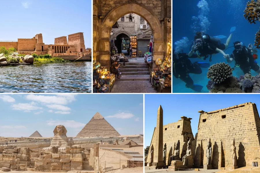 10-Day Egypt Tour Package: Cairo, Aswan, Luxor, Hurghada