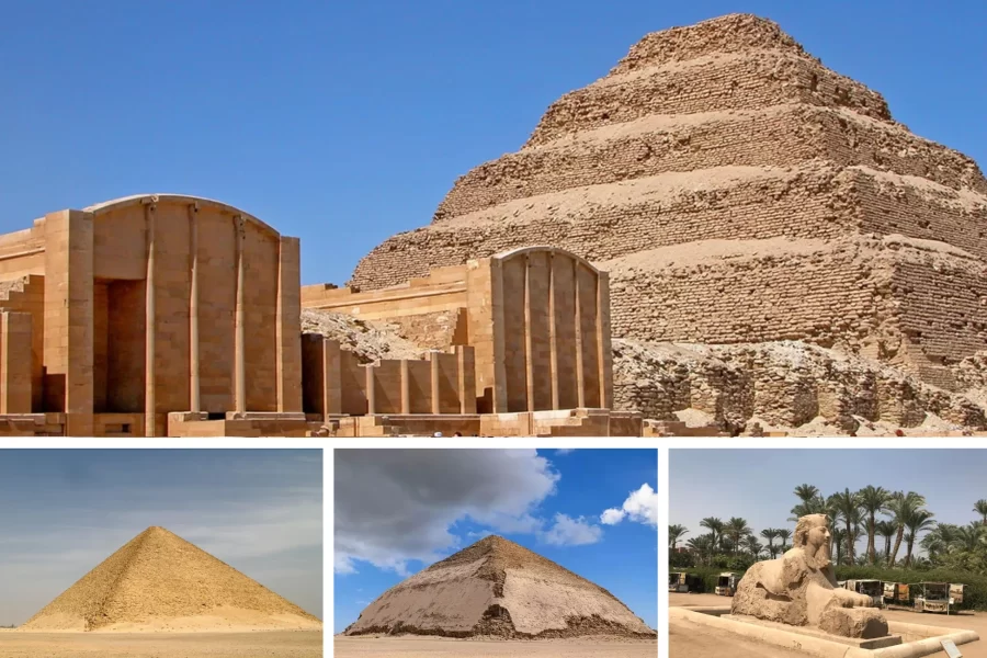 Saqqara Dahshur and Memphis: Day Tour